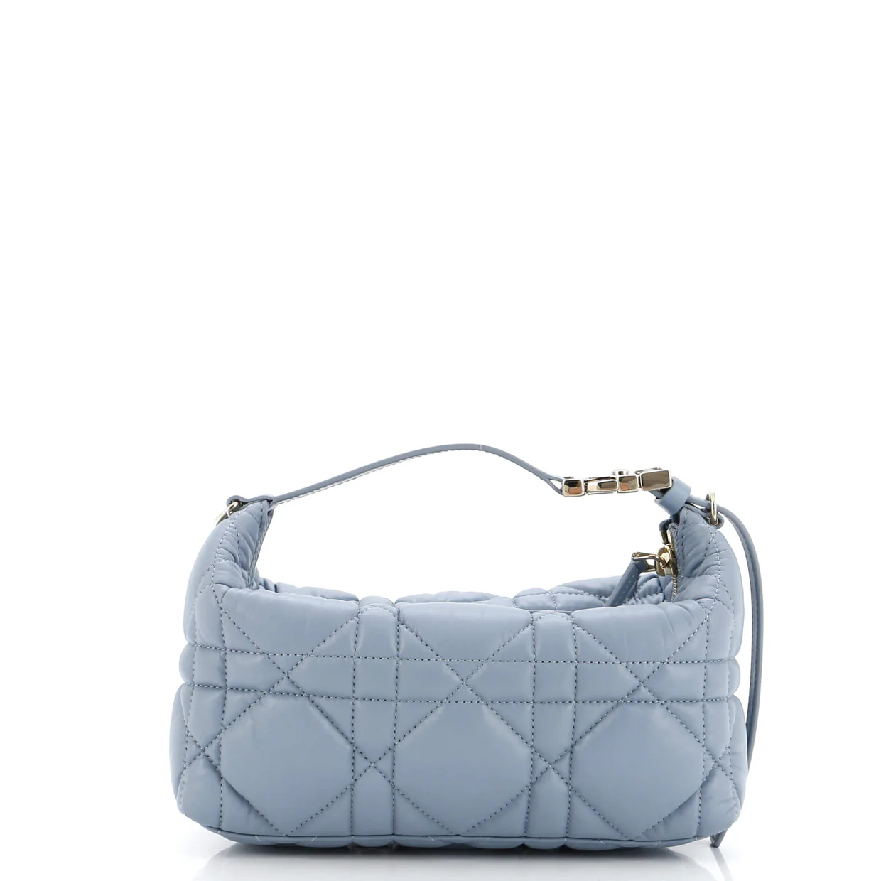 DiorTravel Nomad Pouch Macrocannage Quilt Calfskin Medium - Deep Luxury