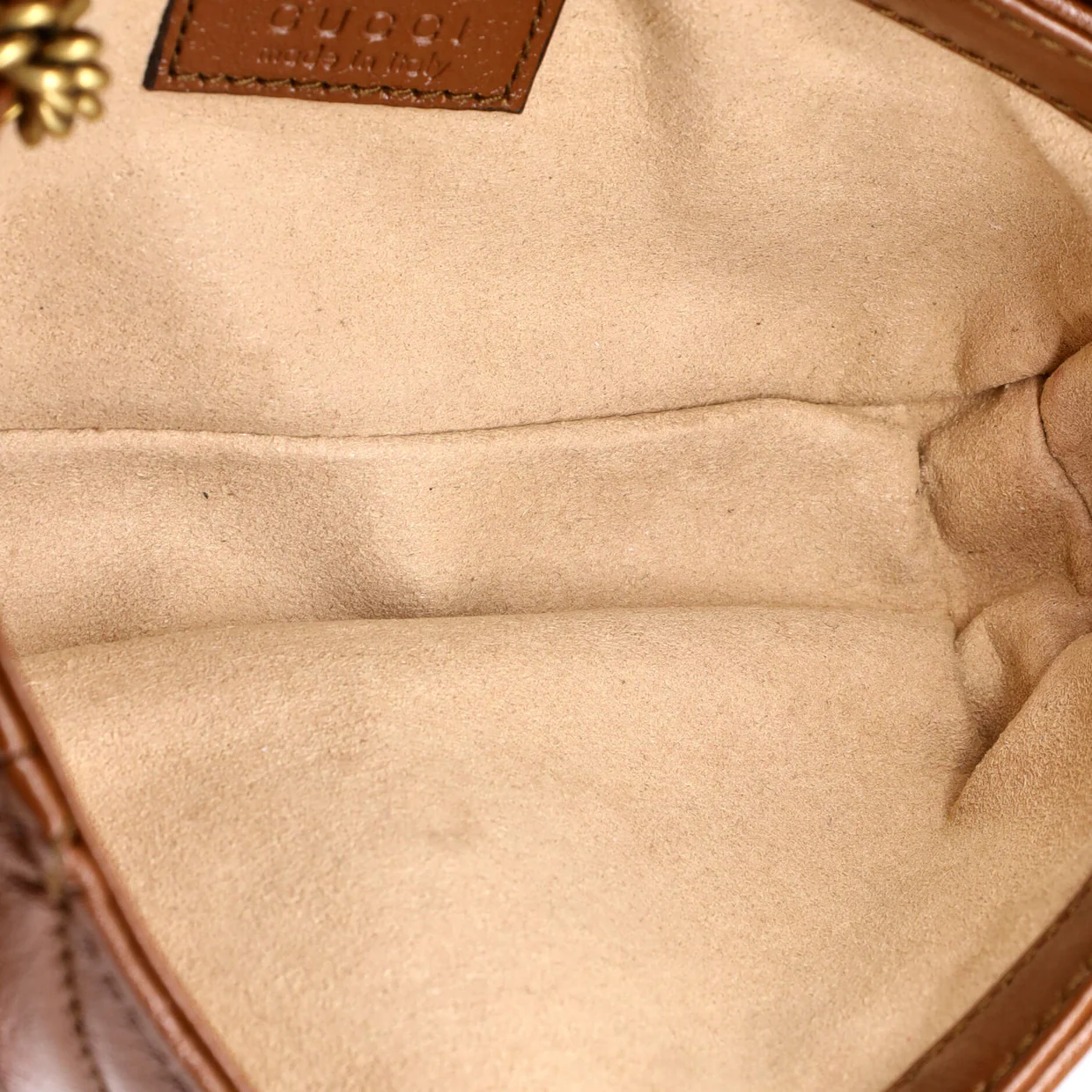 GG Marmont Flap Bag Matelasse Leather Super Mini - Deep Luxury