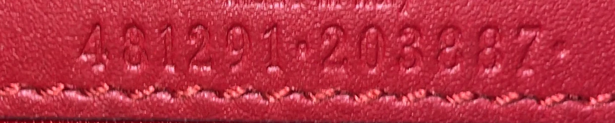 Cherries Wallet on Chain GG Coated Canvas Mini - Deep Luxury