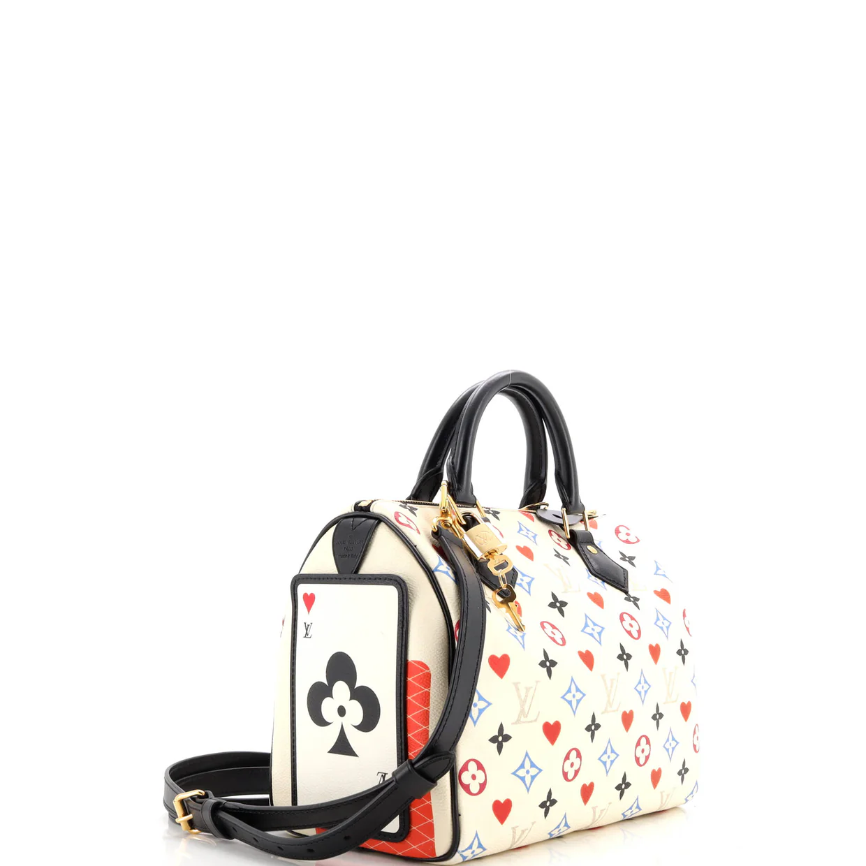 Speedy Bandouliere Bag Limited Edition Game On Multicolor Monogram 25 - Deep Luxury