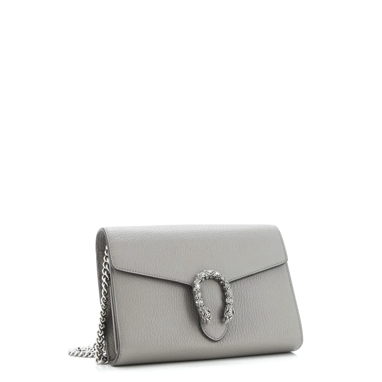 Dionysus Chain Wallet Leather with Embellished Detail Small - Deep Luxury