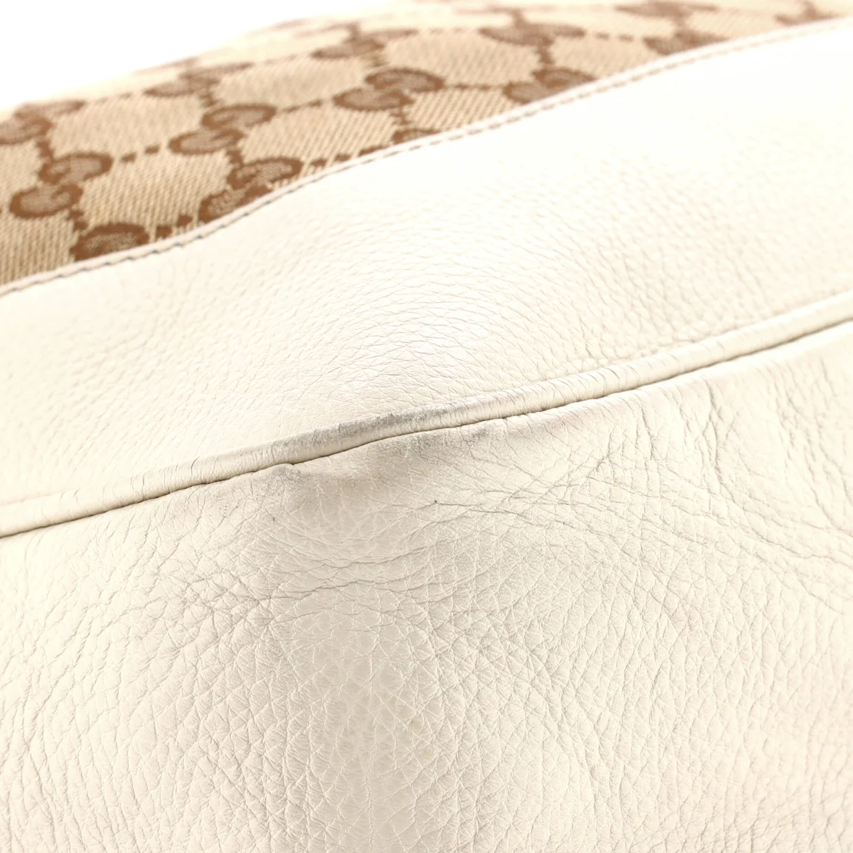 Diana Bamboo Shoulder Bag GG Canvas Medium - Deep Luxury