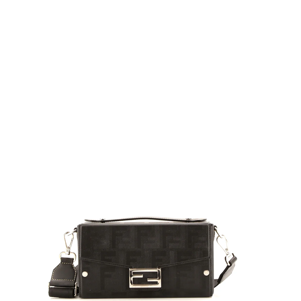 Baguette Soft Trunk Bag Zucca Leather - Deep Luxury