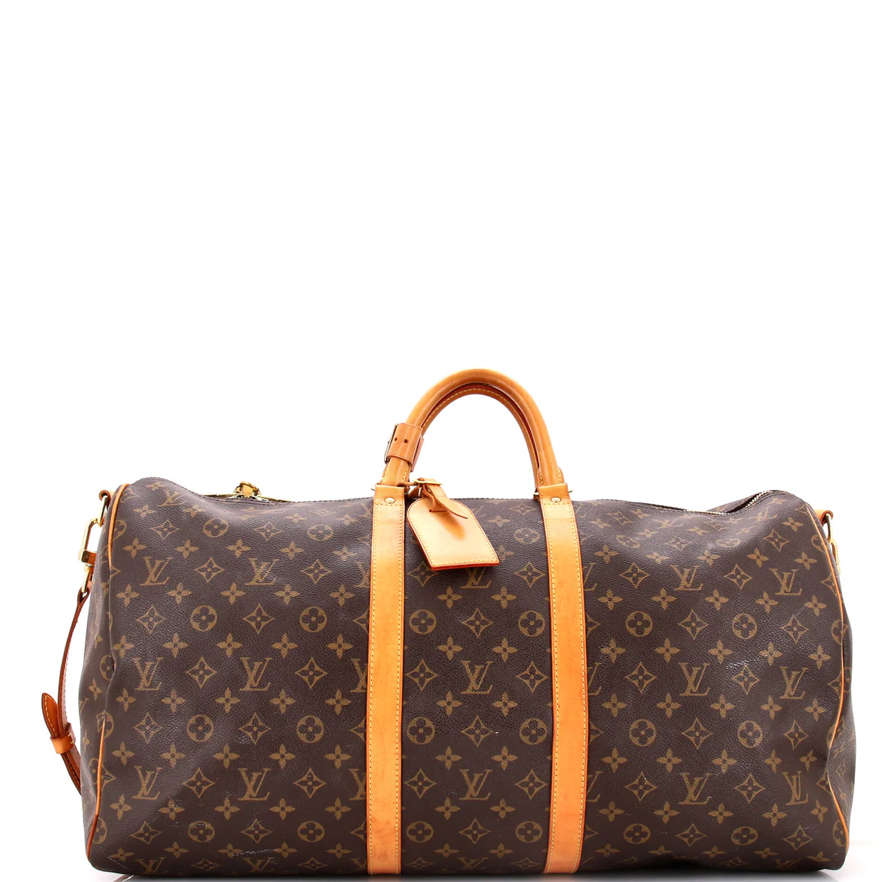 Keepall Bandouliere Bag Monogram Canvas 55 - Deep Luxury