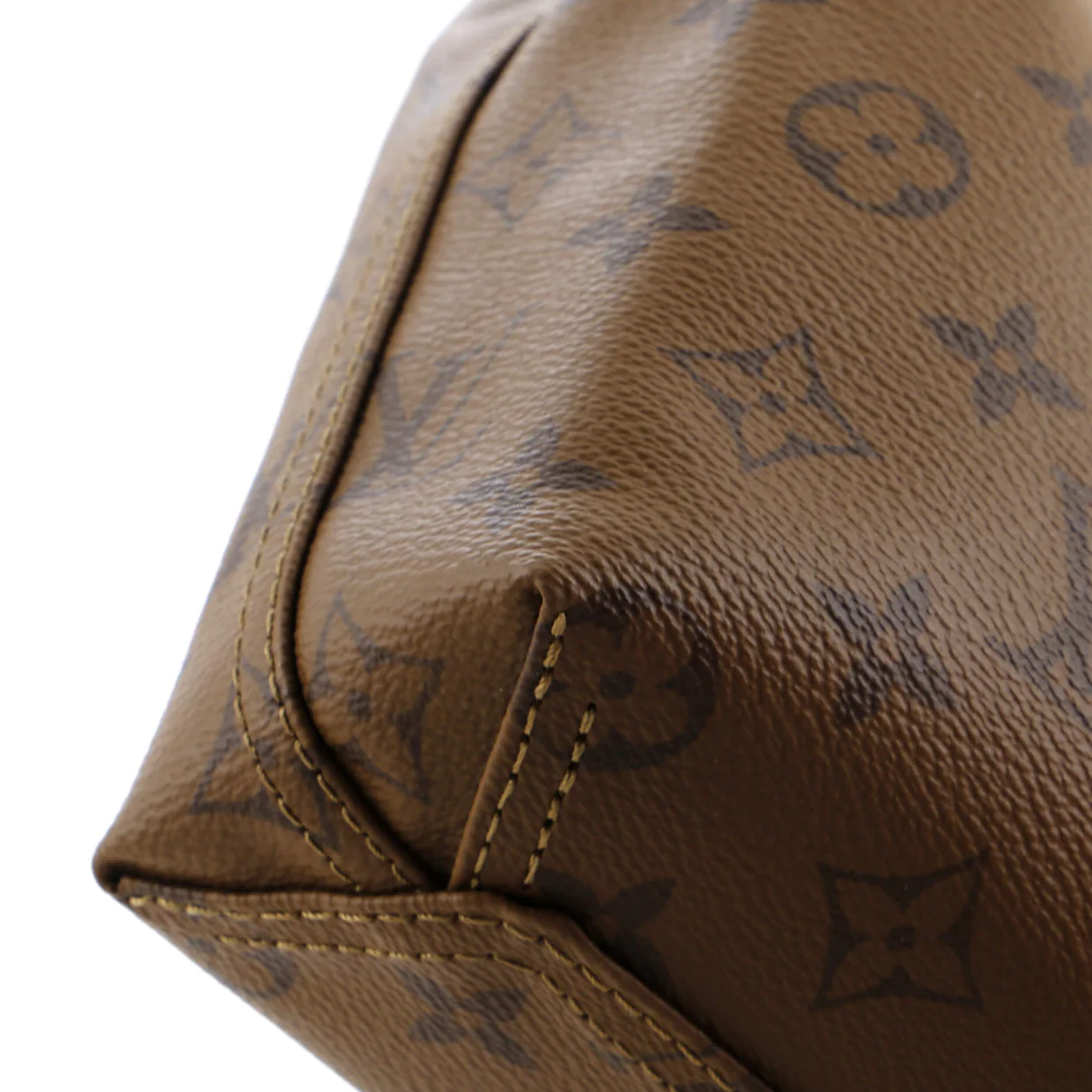 Atlantis Handbag Reverse Monogram Canvas BB - Deep Luxury