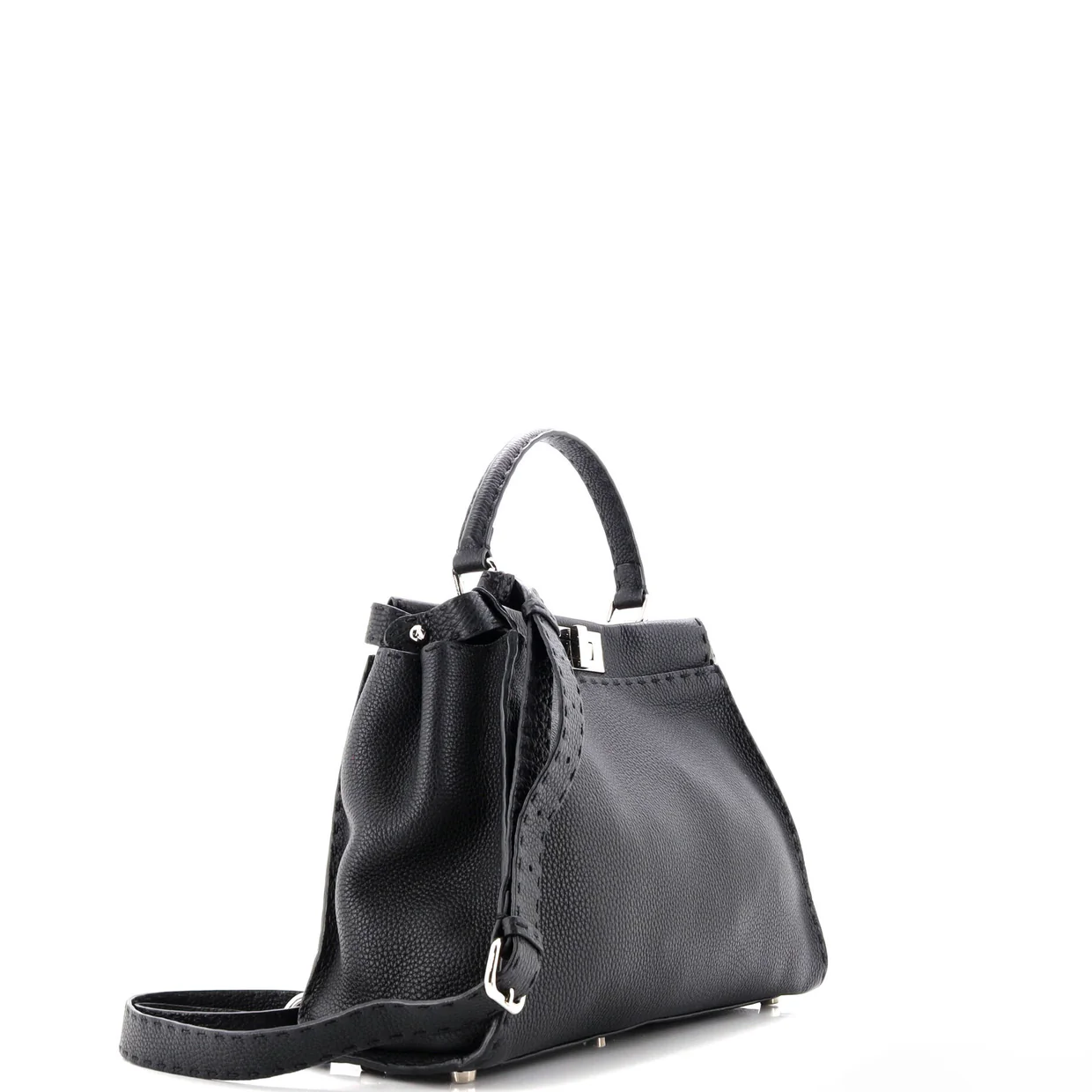 Selleria Peekaboo Bag Leather Medium - Deep Luxury