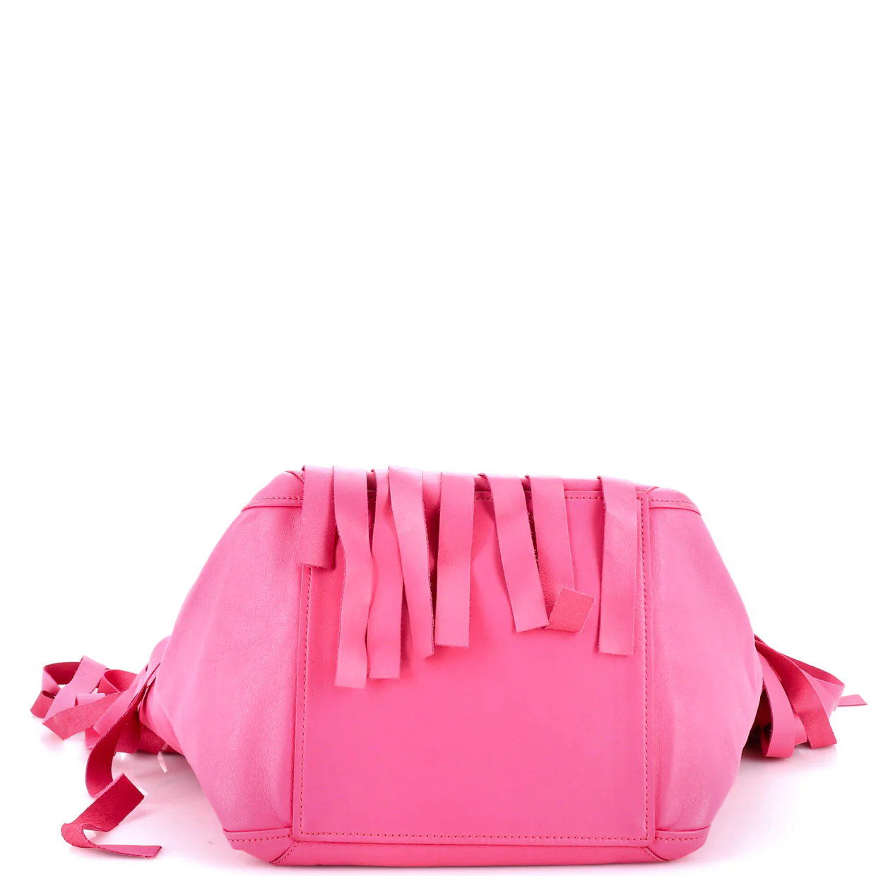 Laundry Cabas Tote Fringe Leather Small - Deep Luxury