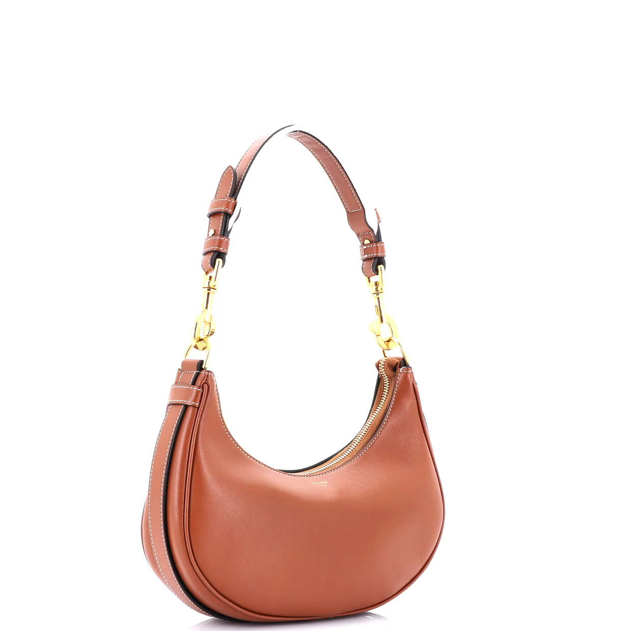 Ava Strap Bag Leather Medium - Deep Luxury