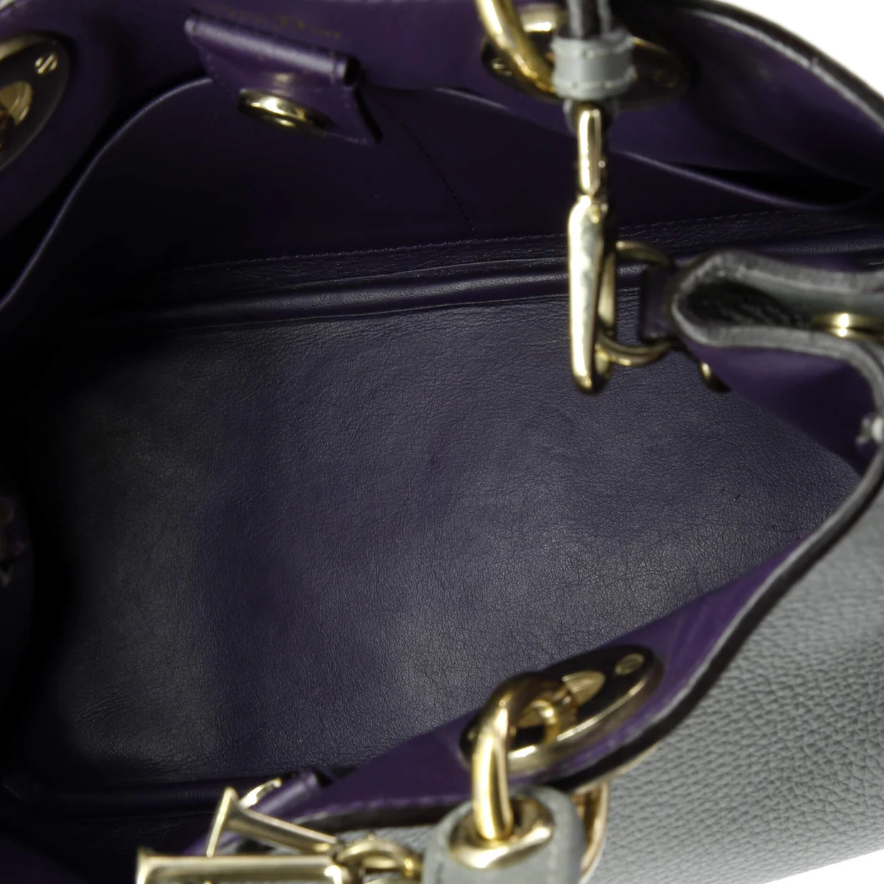 Diorissimo Tote Pebbled Leather Mini - Deep Luxury