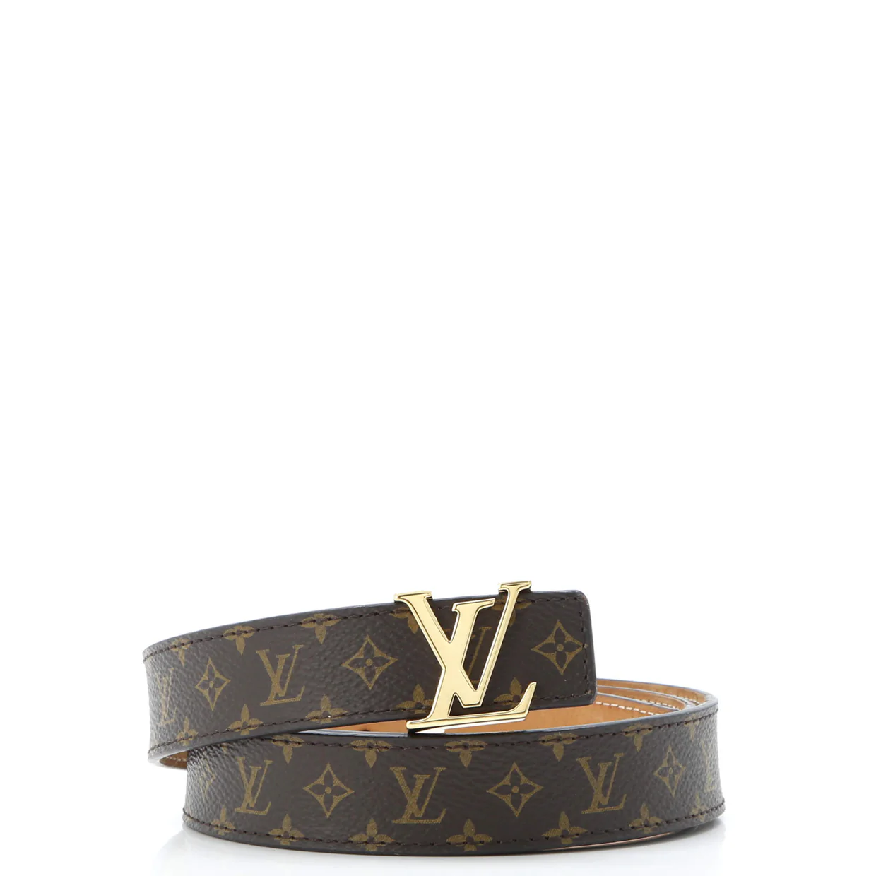 LV Initiales Belt Monogram Canvas Thin - Deep Luxury
