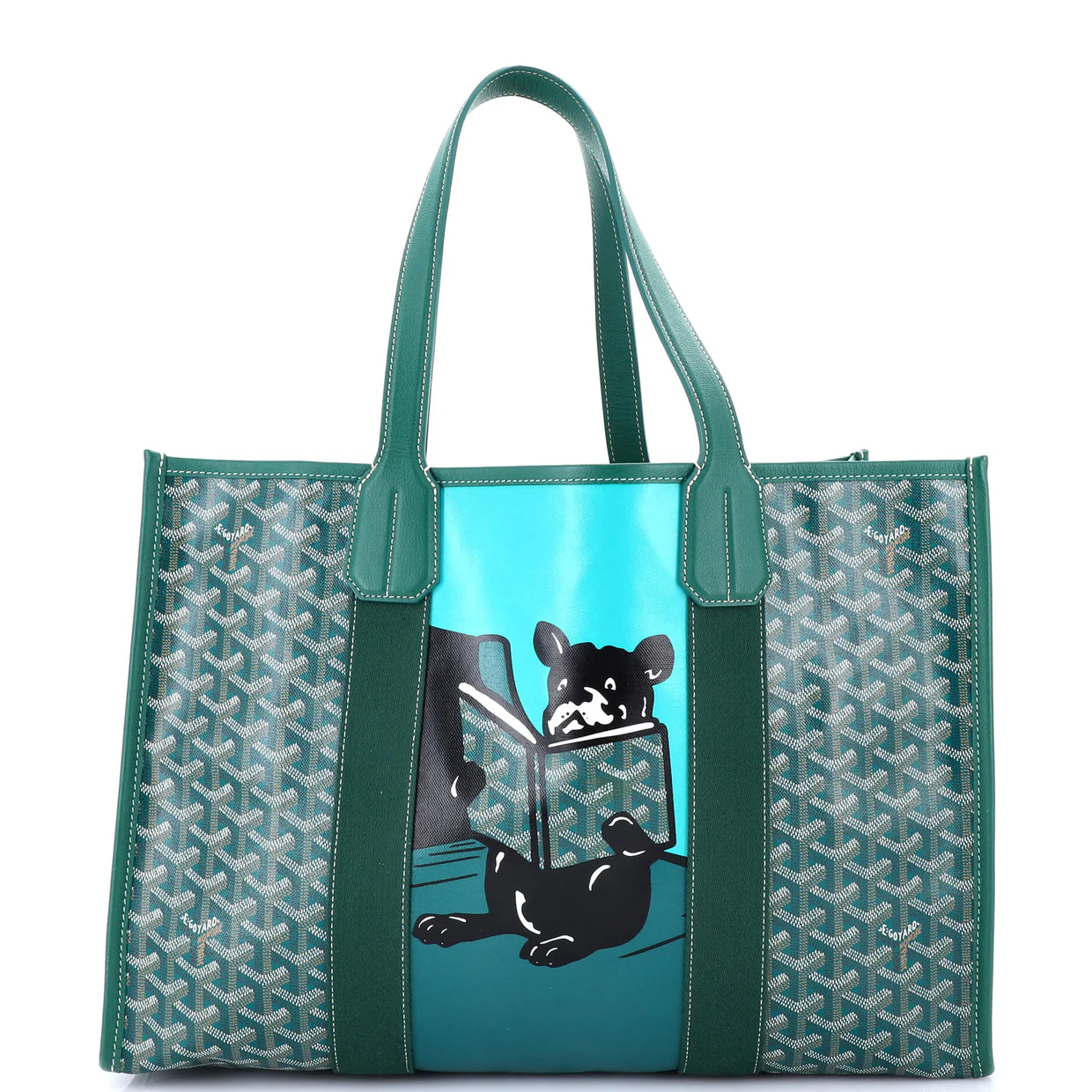 Villette Tote Printed Coated Canvas MM - Deep Luxury