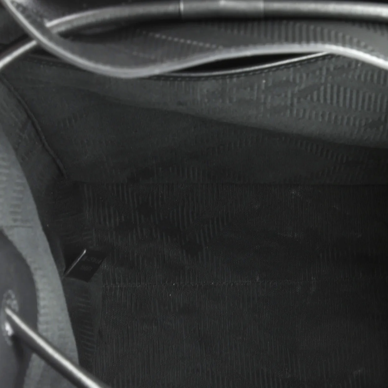 Front Pocket Backpack Check Embossed Leather Medium - Deep Luxury