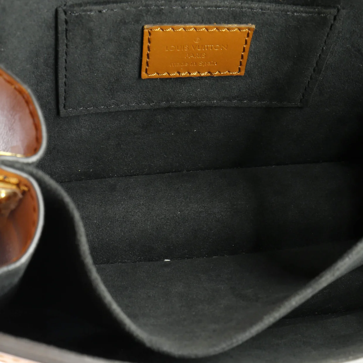 Dauphine Shoulder Bag Taurillon Leather Mini - Deep Luxury