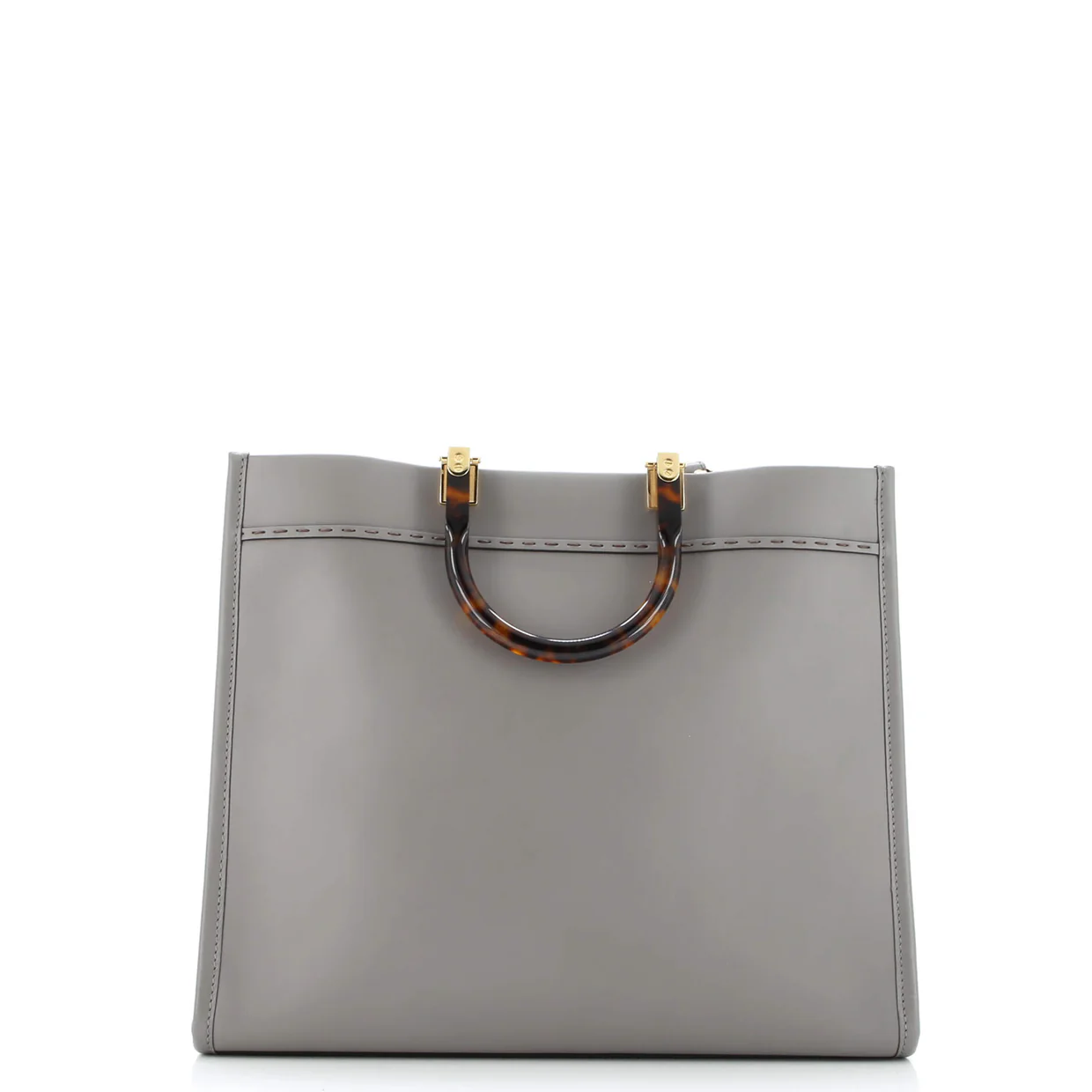 Sunshine Shopper Tote Leather Medium - Deep Luxury