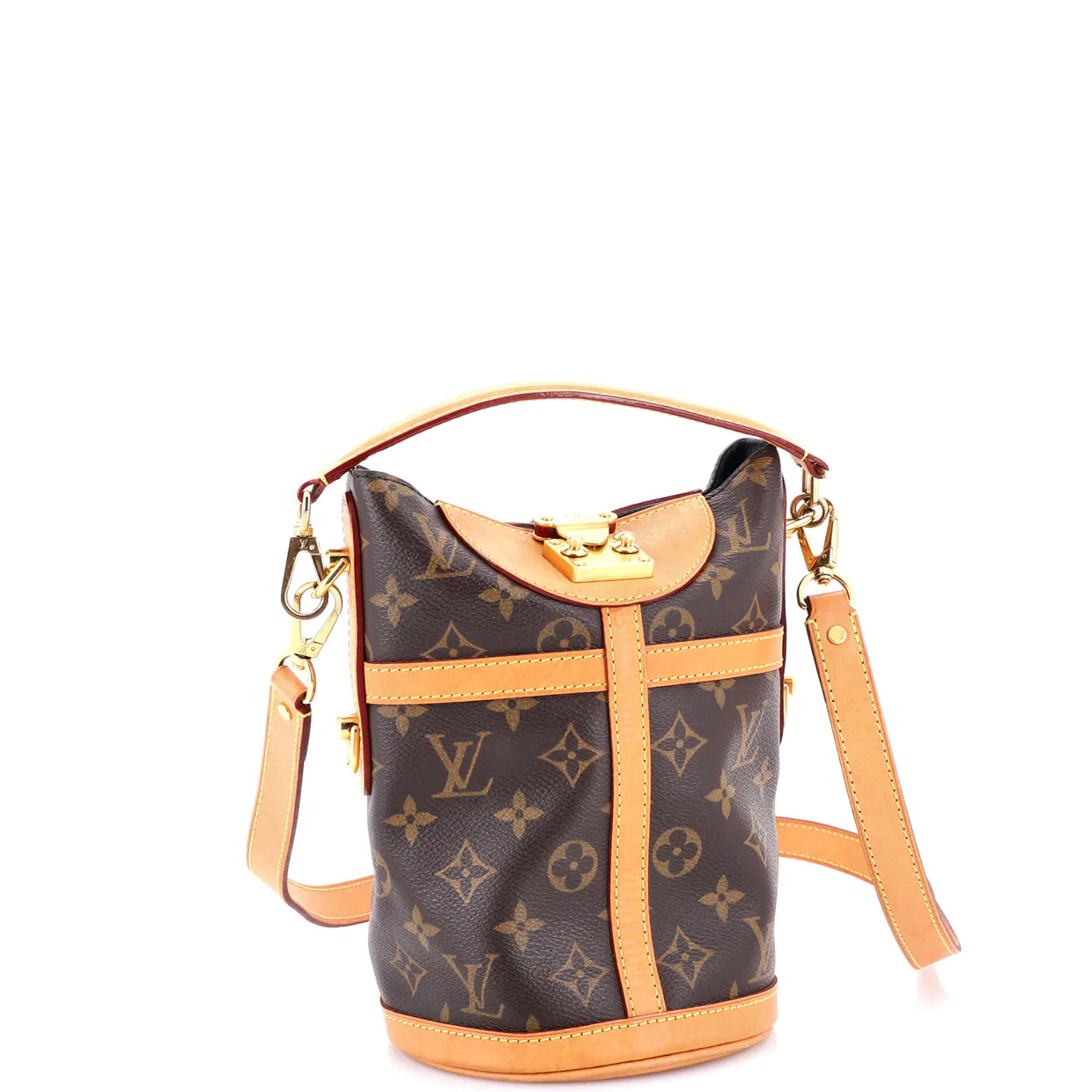 Duffle Handbag Monogram Canvas - Deep Luxury