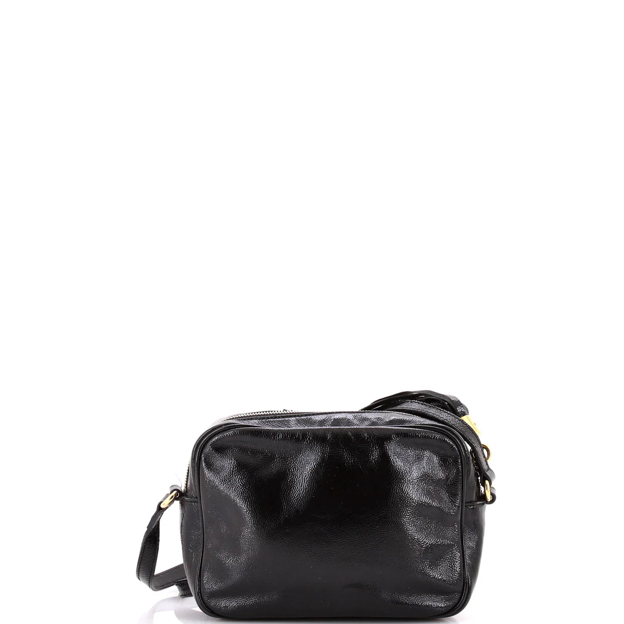 Soho Disco Crossbody Bag Patent Small - Deep Luxury