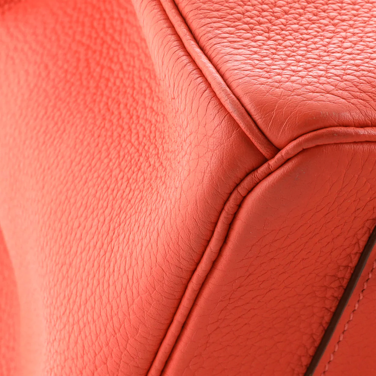 Birkin Handbag Rouge Pivoine Togo with Gold Hardware 35 - Deep Luxury
