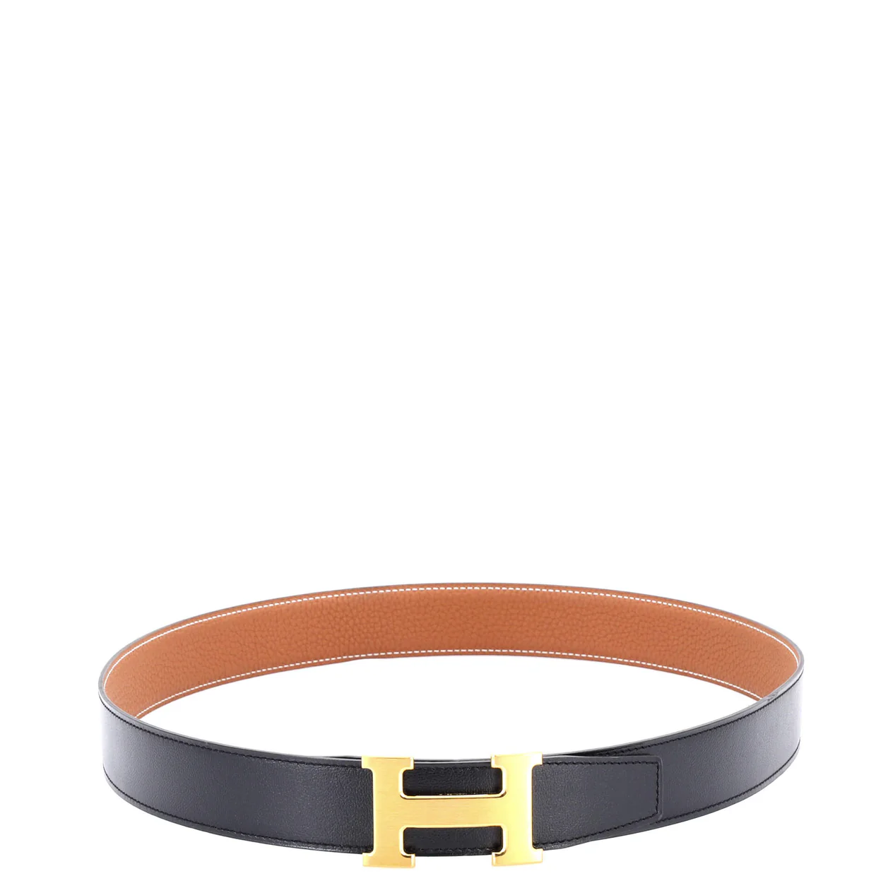 Constance Reversible Belt Leather Medium - Deep Luxury