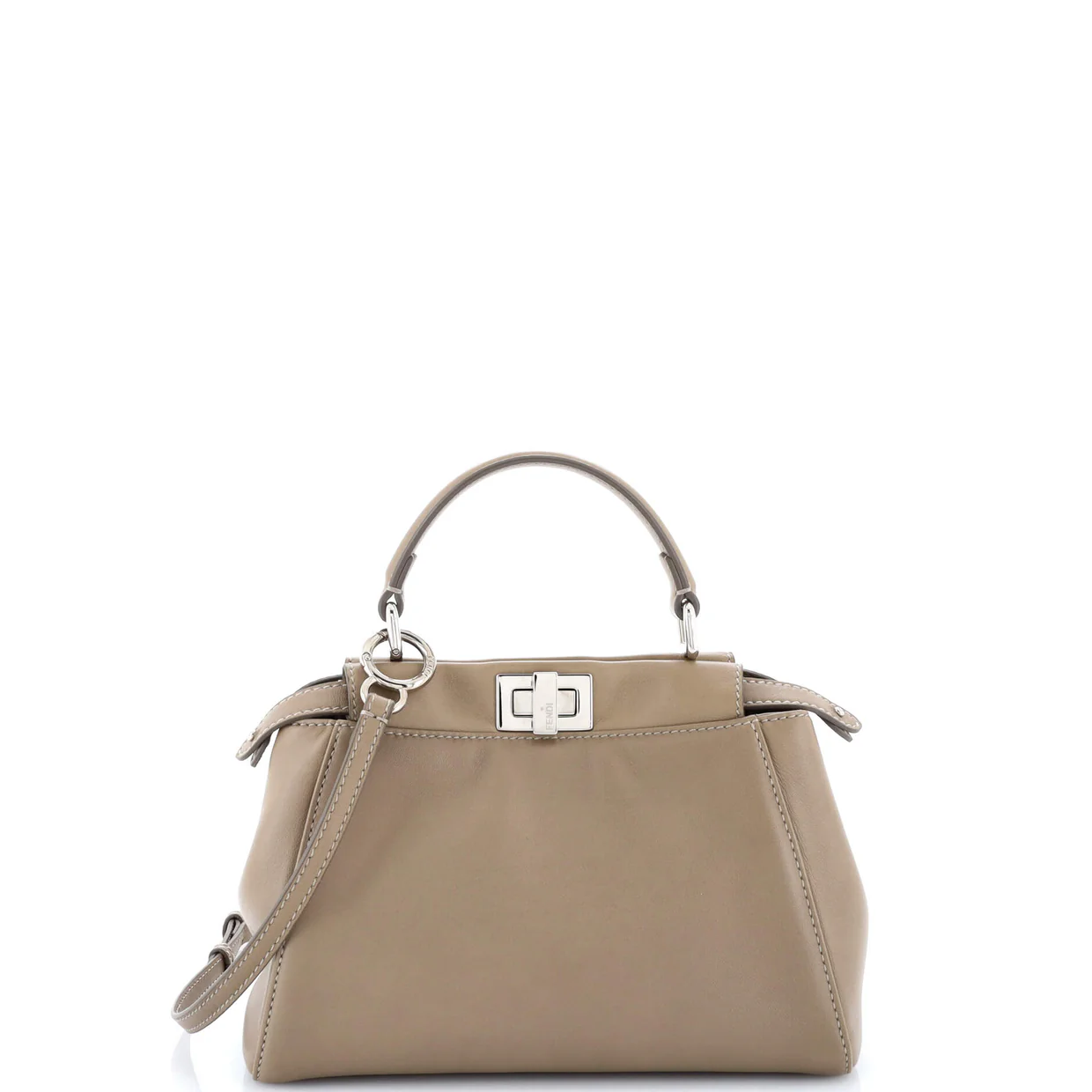 Peekaboo Bag Leather Mini - Deep Luxury
