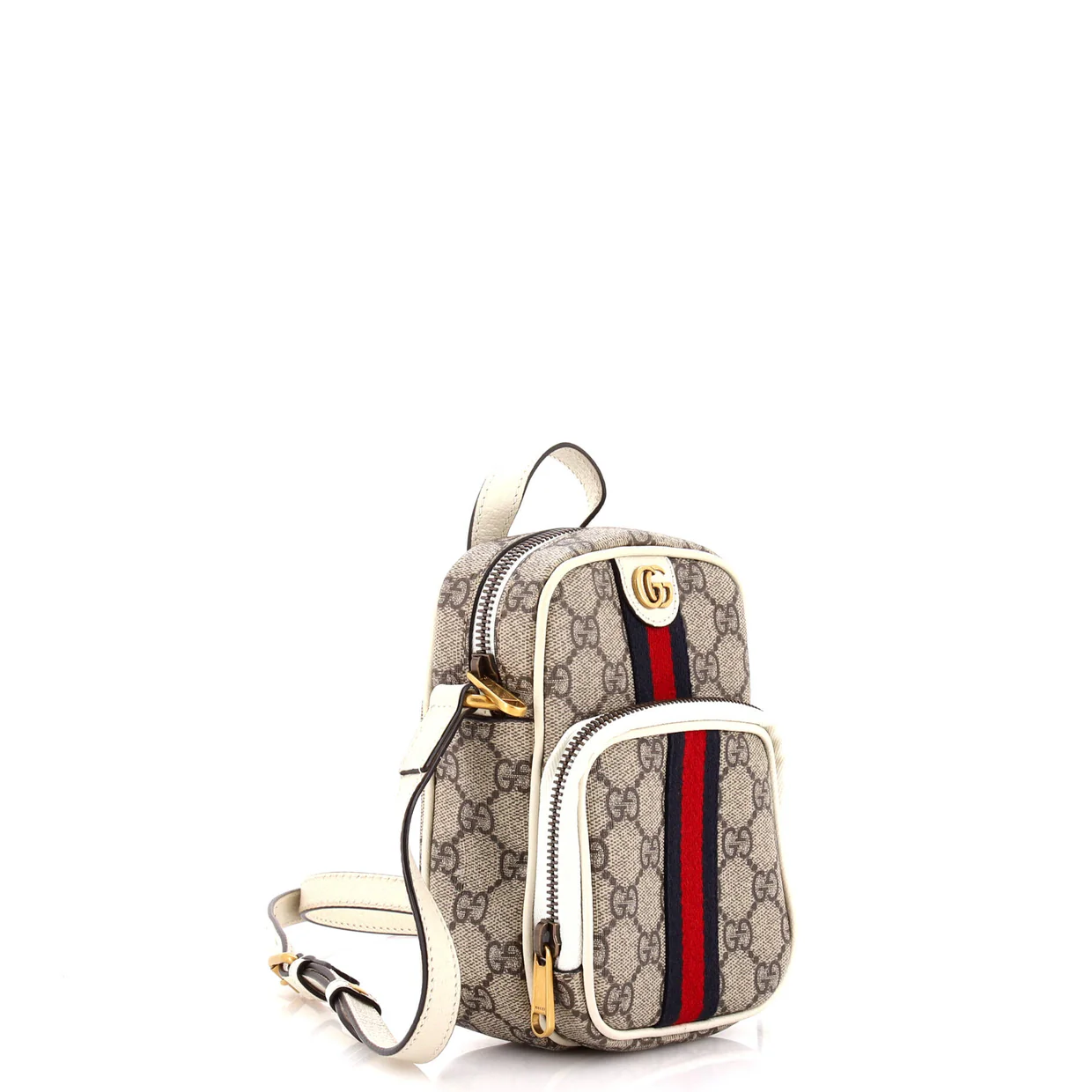 Ophidia Top Handle Crossbody Bag GG Coated Canvas Mini - Deep Luxury