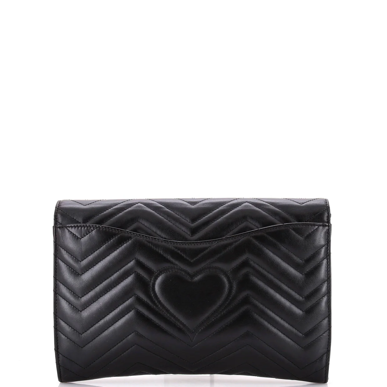 GG Marmont Flap Clutch Matelasse Leather - Deep Luxury