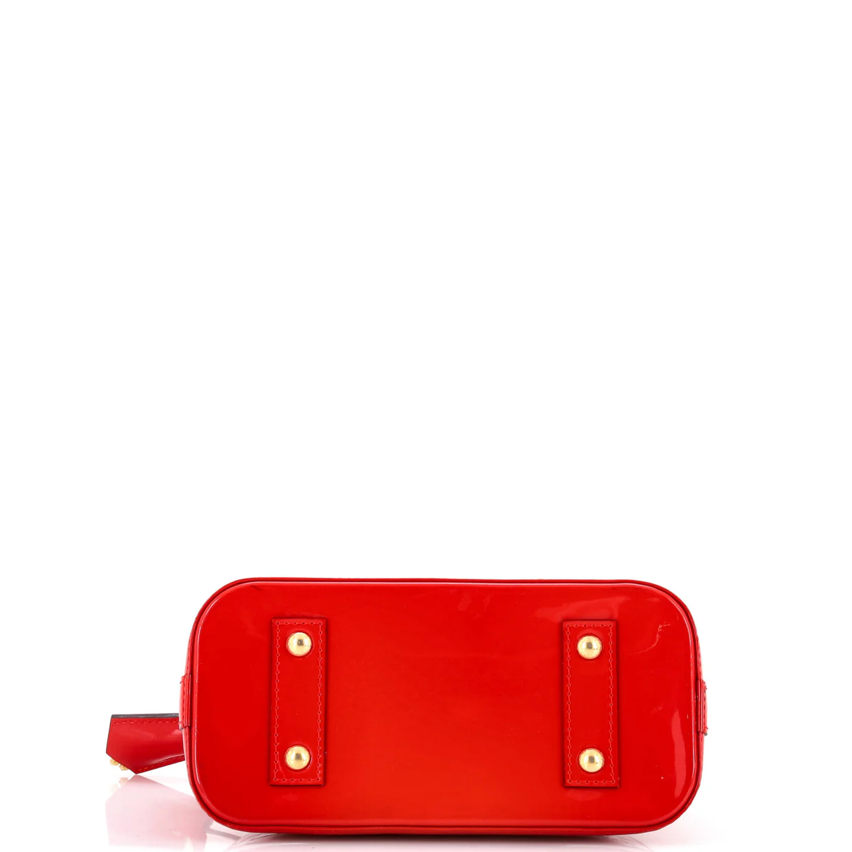 Alma Handbag Monogram Vernis BB - Deep Luxury