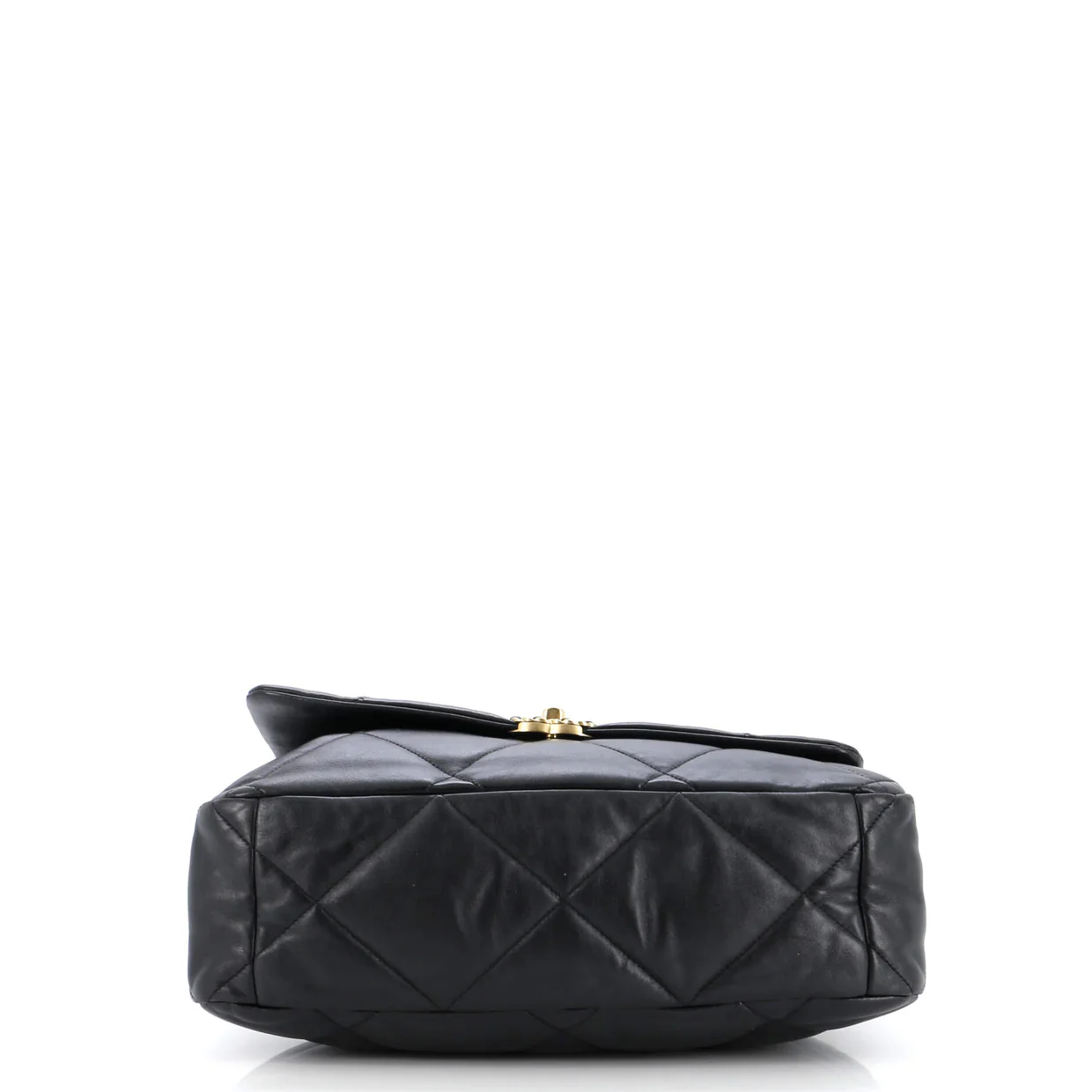 19 Flap Bag Quilted Leather Maxi - Deep Luxury