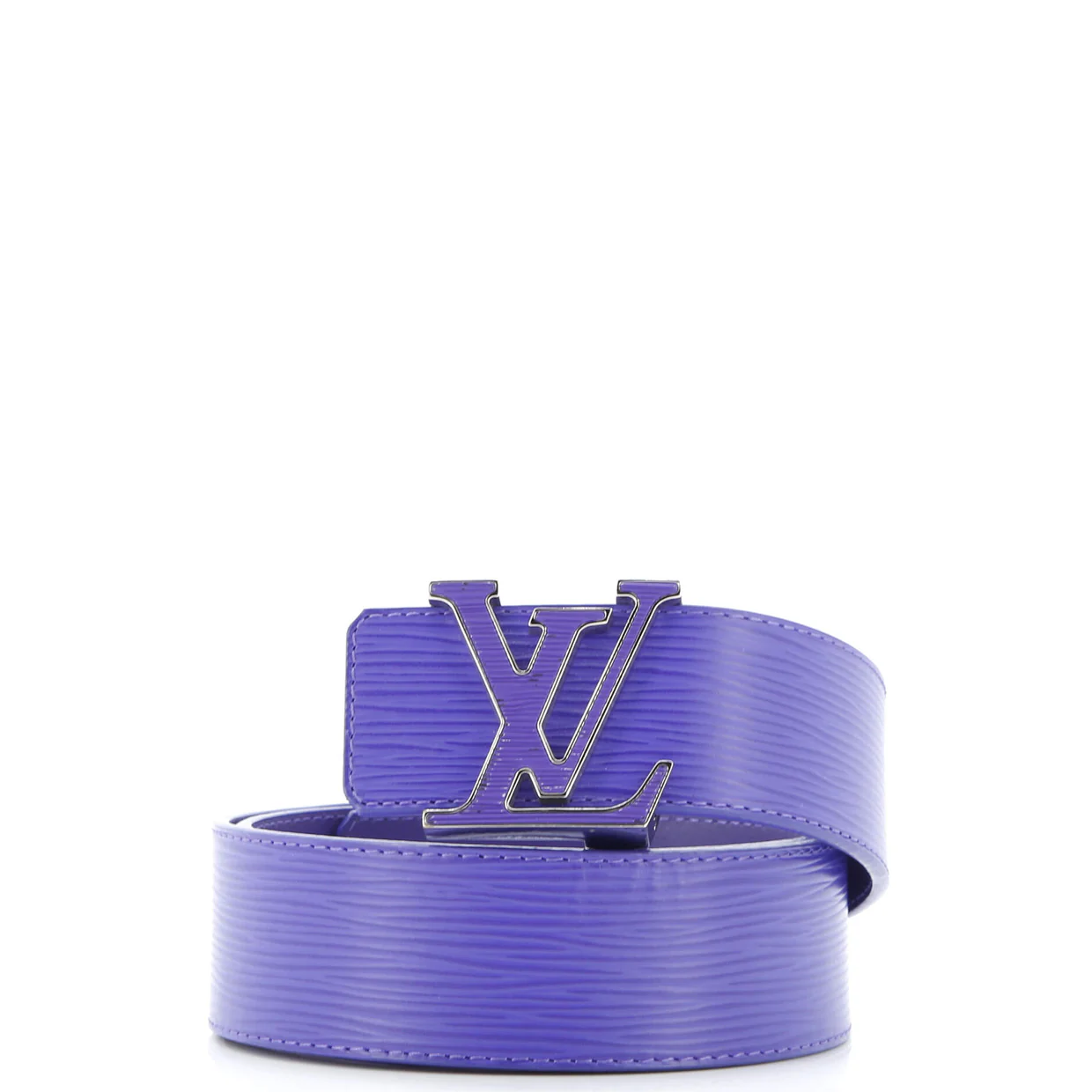 LV Initiales Belt Epi Leather Wide - Deep Luxury
