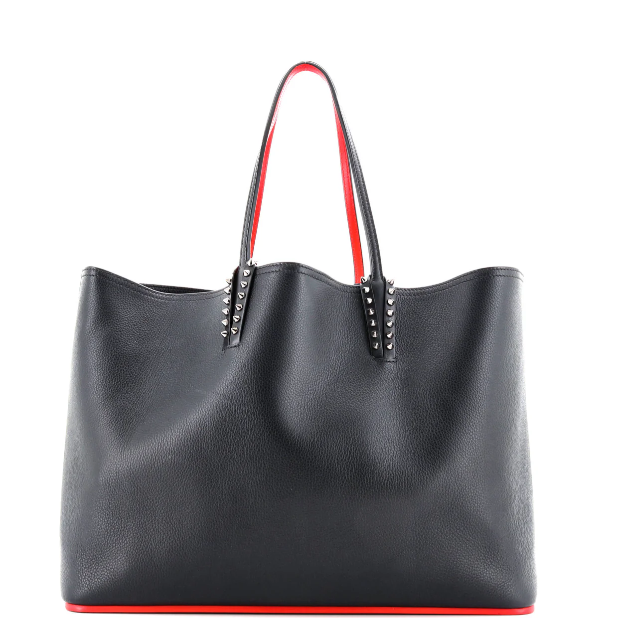 Cabata East West Tote Leather Large - Deep Luxury