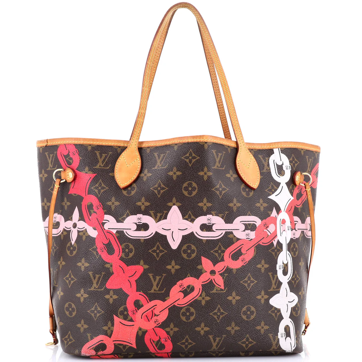 Neverfull NM Tote Limited Edition Bay Monogram Canvas MM - Deep Luxury