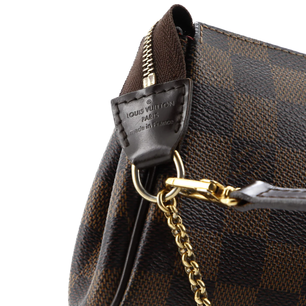 Eva Handbag Damier - Deep Luxury
