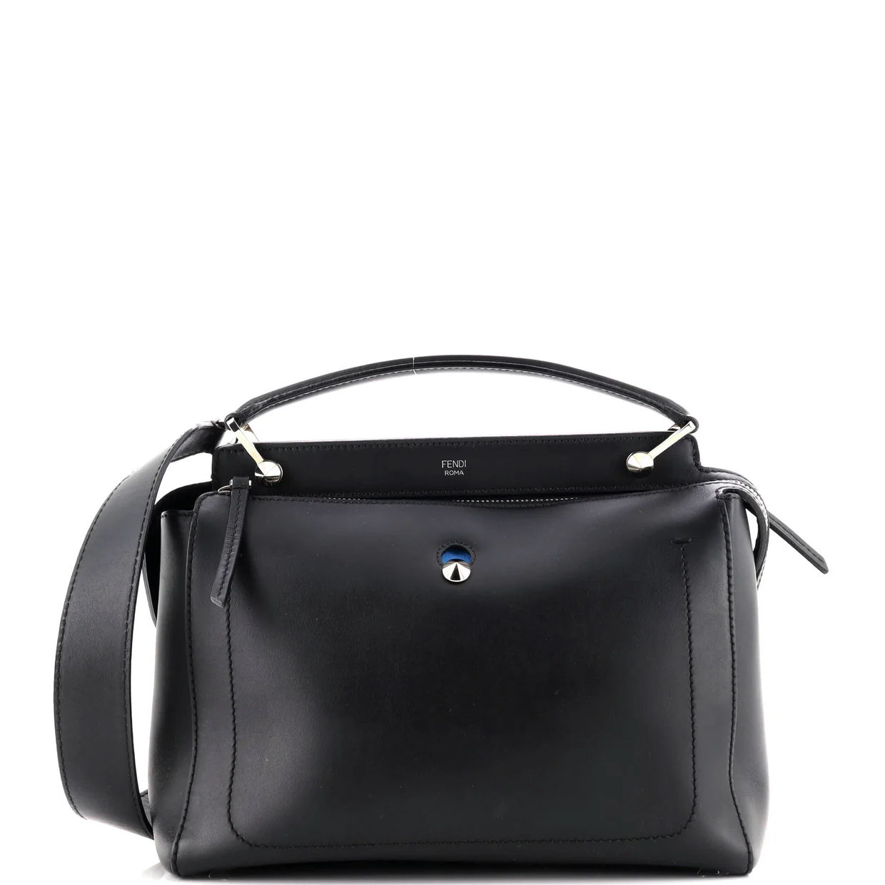 DotCom Convertible Satchel Leather Medium - Deep Luxury