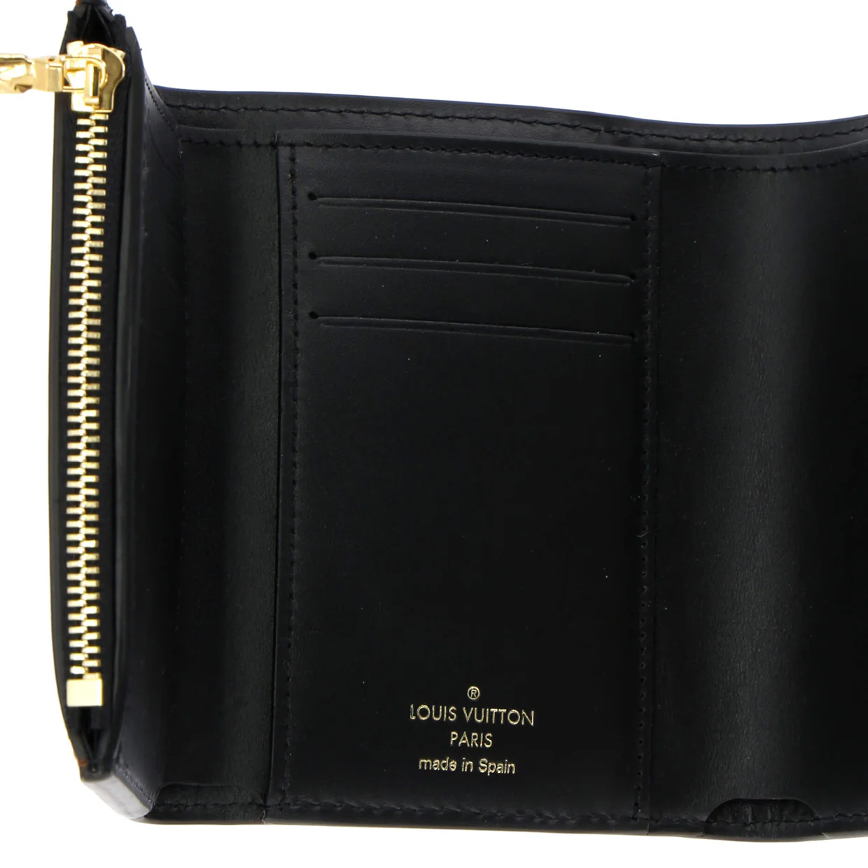 Dauphine Wallet Reverse Monogram Canvas Compact - Deep Luxury