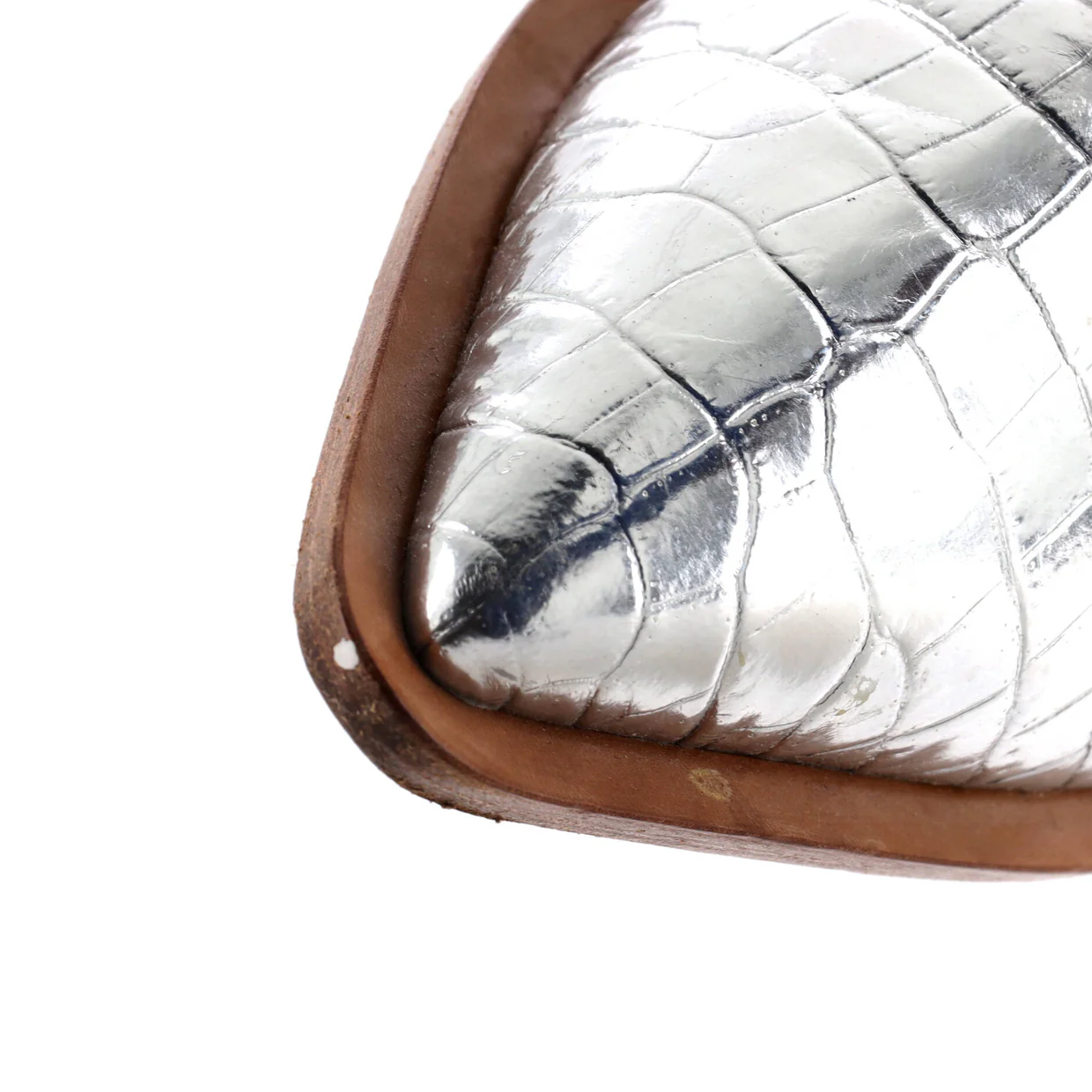 Women's Cutwalk Ankle Boots Crocodile Embossed Leather - Deep Luxury