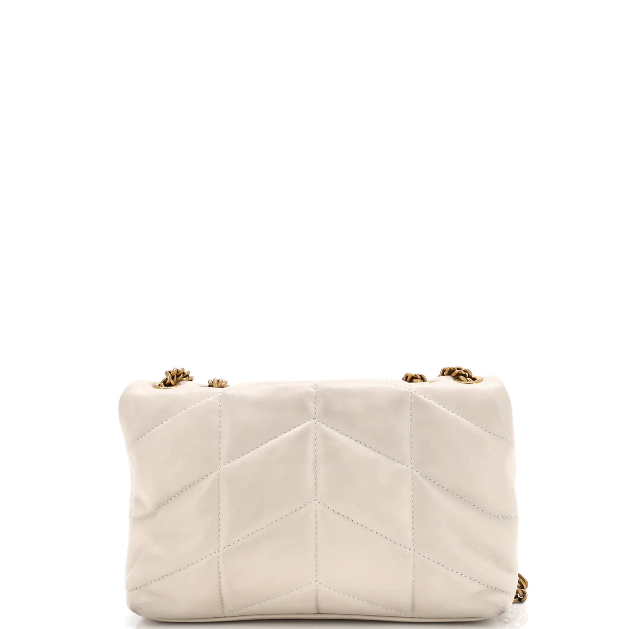 Loulou Puffer Shoulder Bag Quilted Leather Mini - Deep Luxury