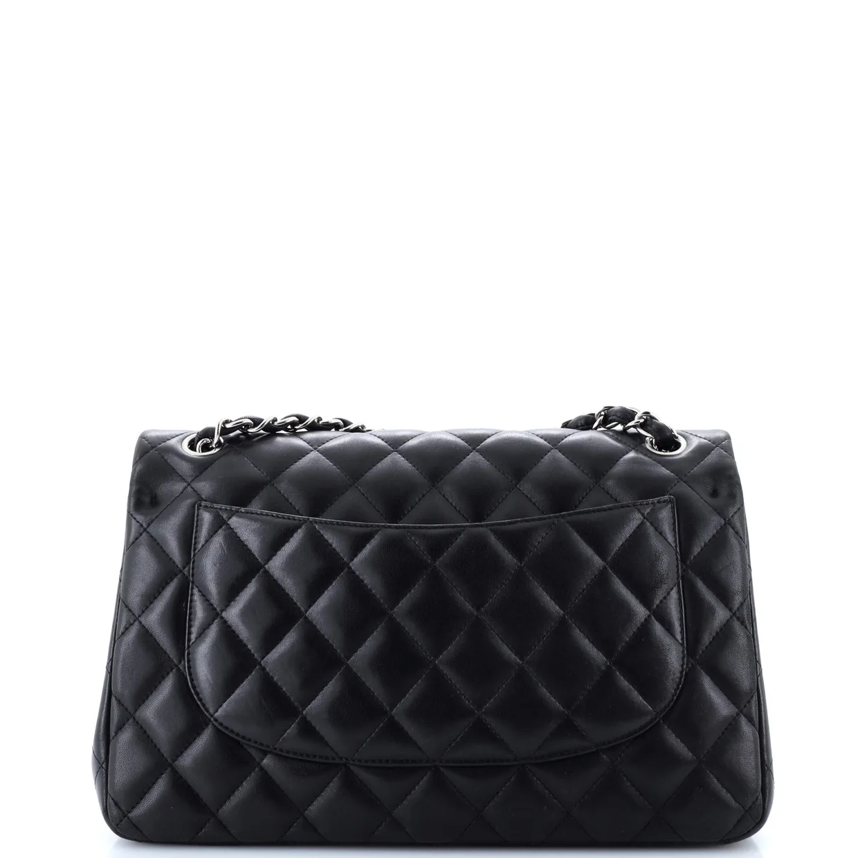 Classic Double Flap Bag Quilted Lambskin Jumbo - Deep Luxury
