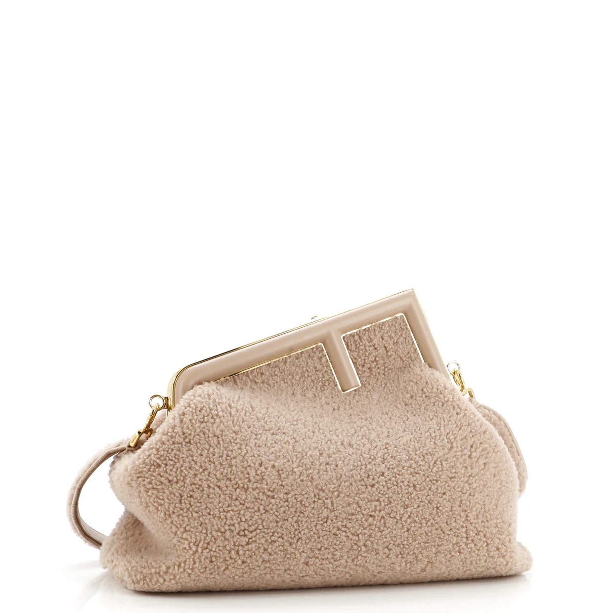 First Bag Shearling Medium - Deep Luxury