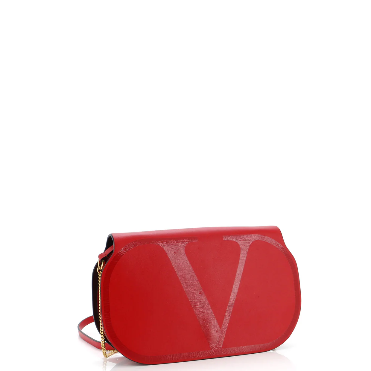 Love Lab Chain Pouch Leather - Deep Luxury