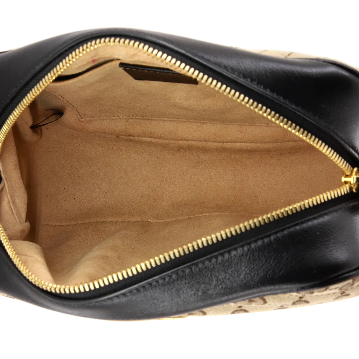 GG Marmont Shoulder Bag Diagonal Quilted GG Canvas Small - Deep Luxury