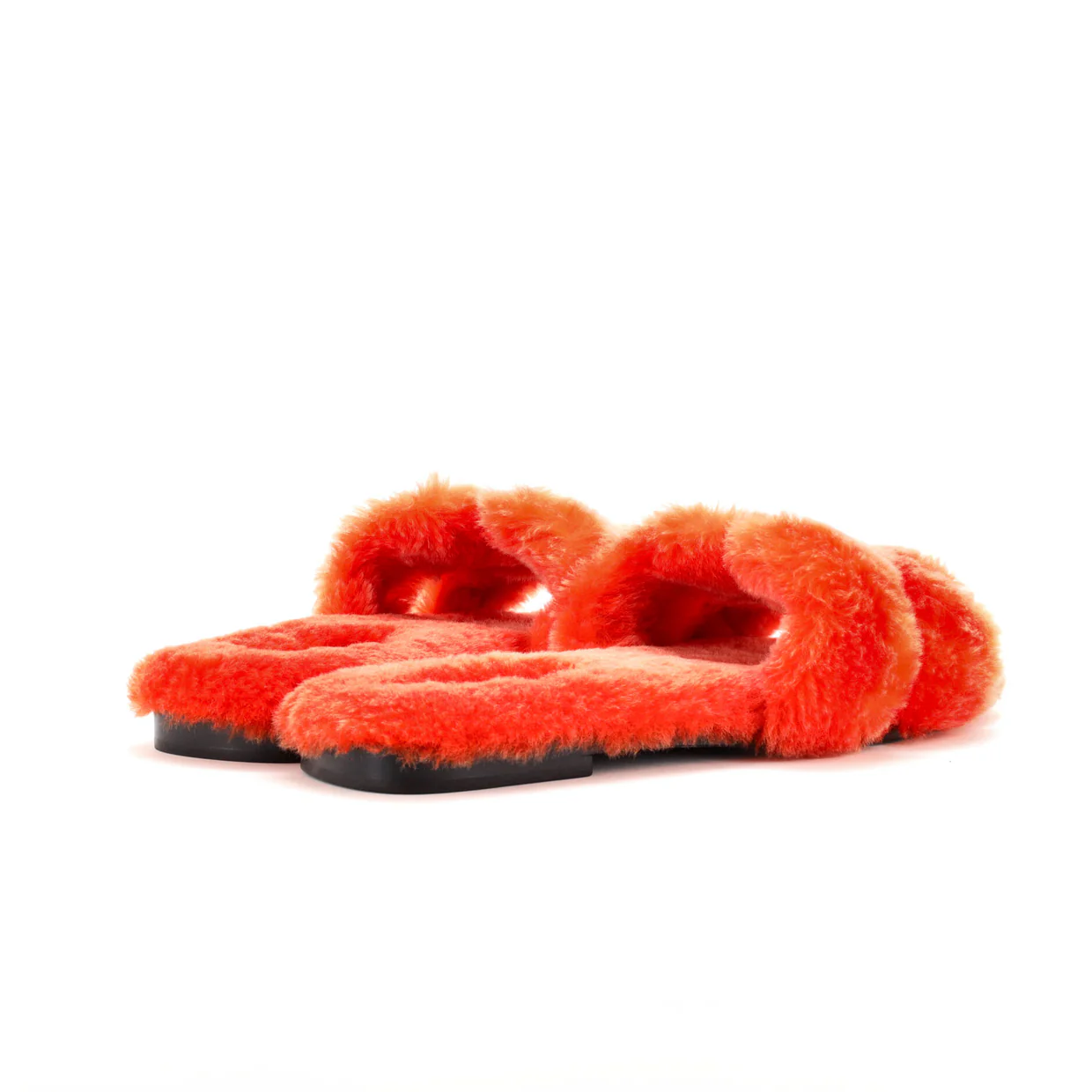 Women's Oran Sandals Shearling - Deep Luxury