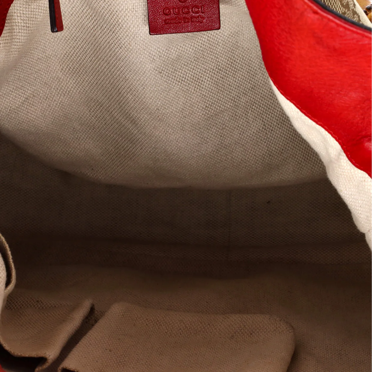 Diana Bamboo Shoulder Bag GG Canvas Medium - Deep Luxury