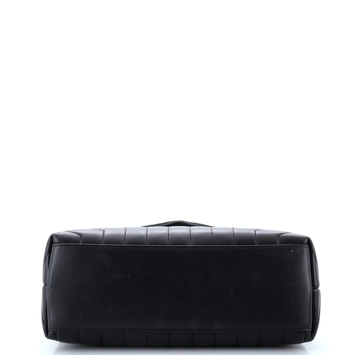 Loulou Shoulder Bag Matelasse Chevron Leather Medium - Deep Luxury