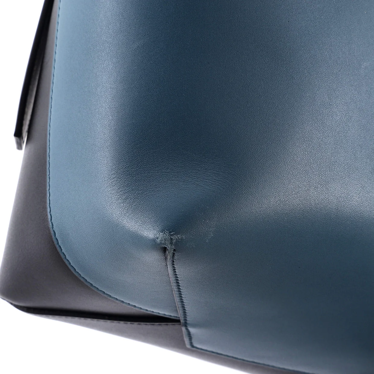 Twisted Cabas Tote Calfskin Small - Deep Luxury