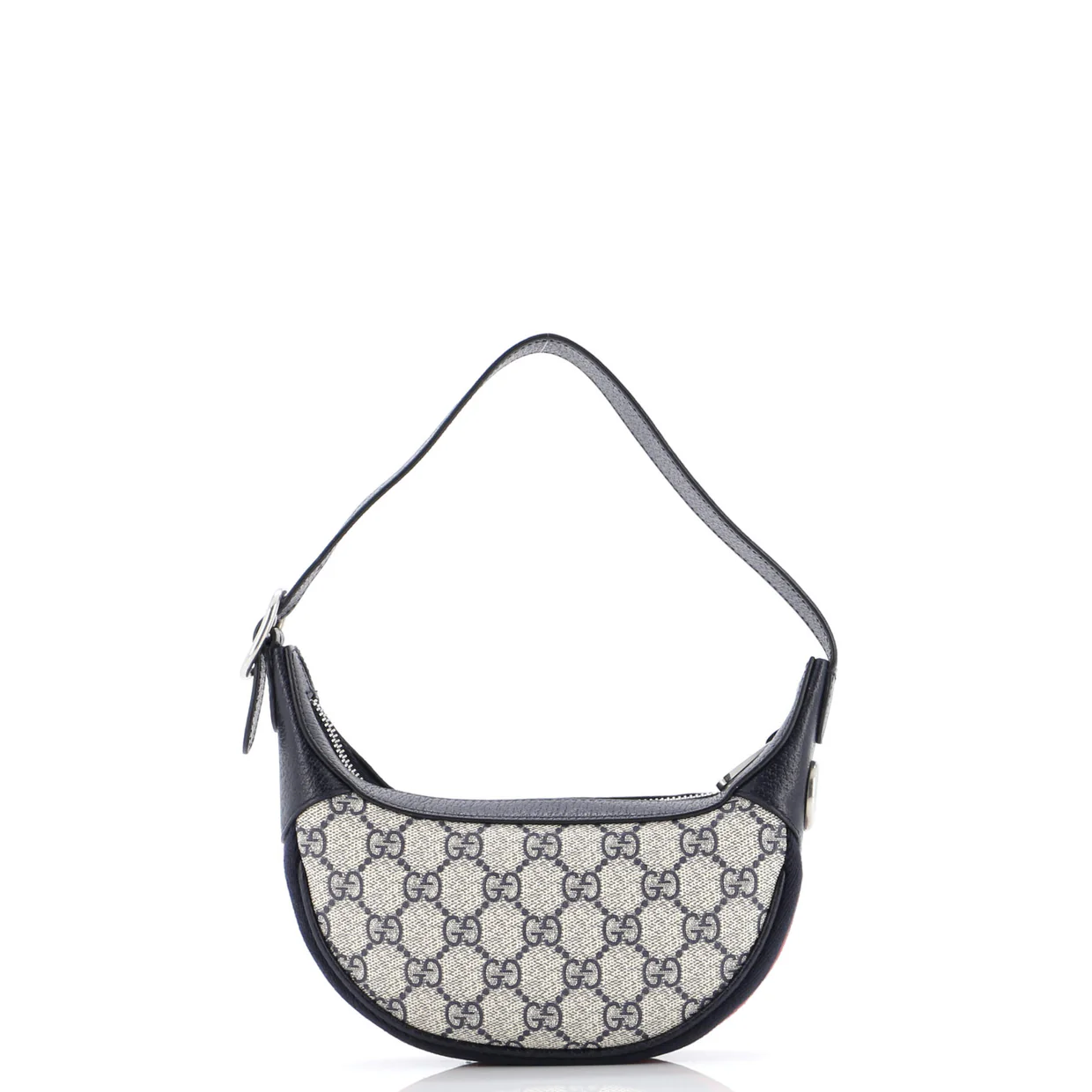 Ophidia Half Moon Bag GG Coated Canvas Mini - Deep Luxury