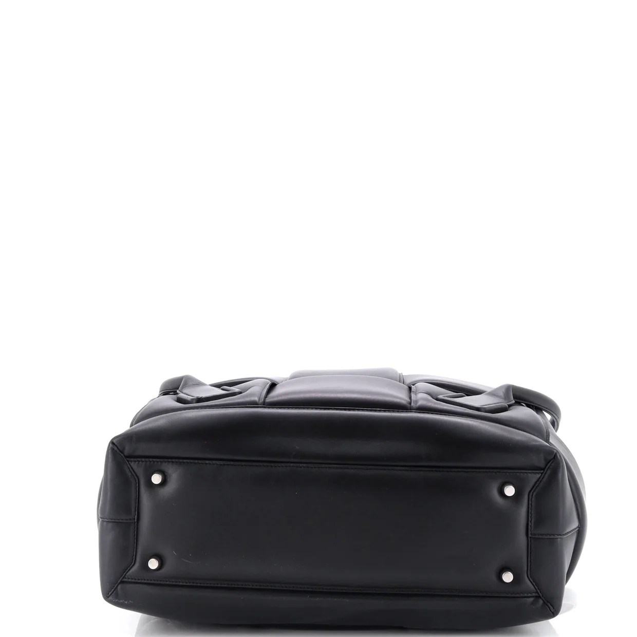 Arco Bag Padded Maxi Intrecciato Leather Large - Deep Luxury