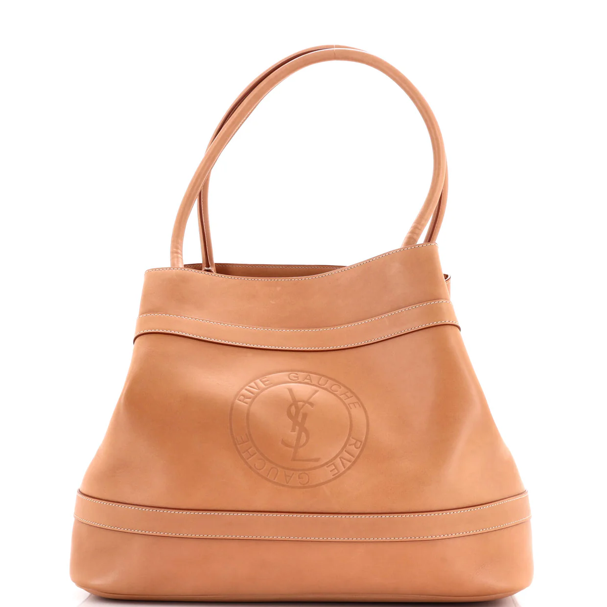 Rive Gauche Open Tote Leather - Deep Luxury