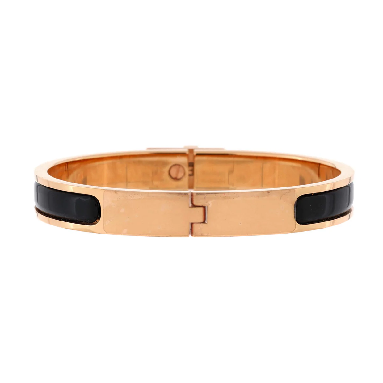 Mini Clic Kelly Bracelet Enamel Narrow - Deep Luxury