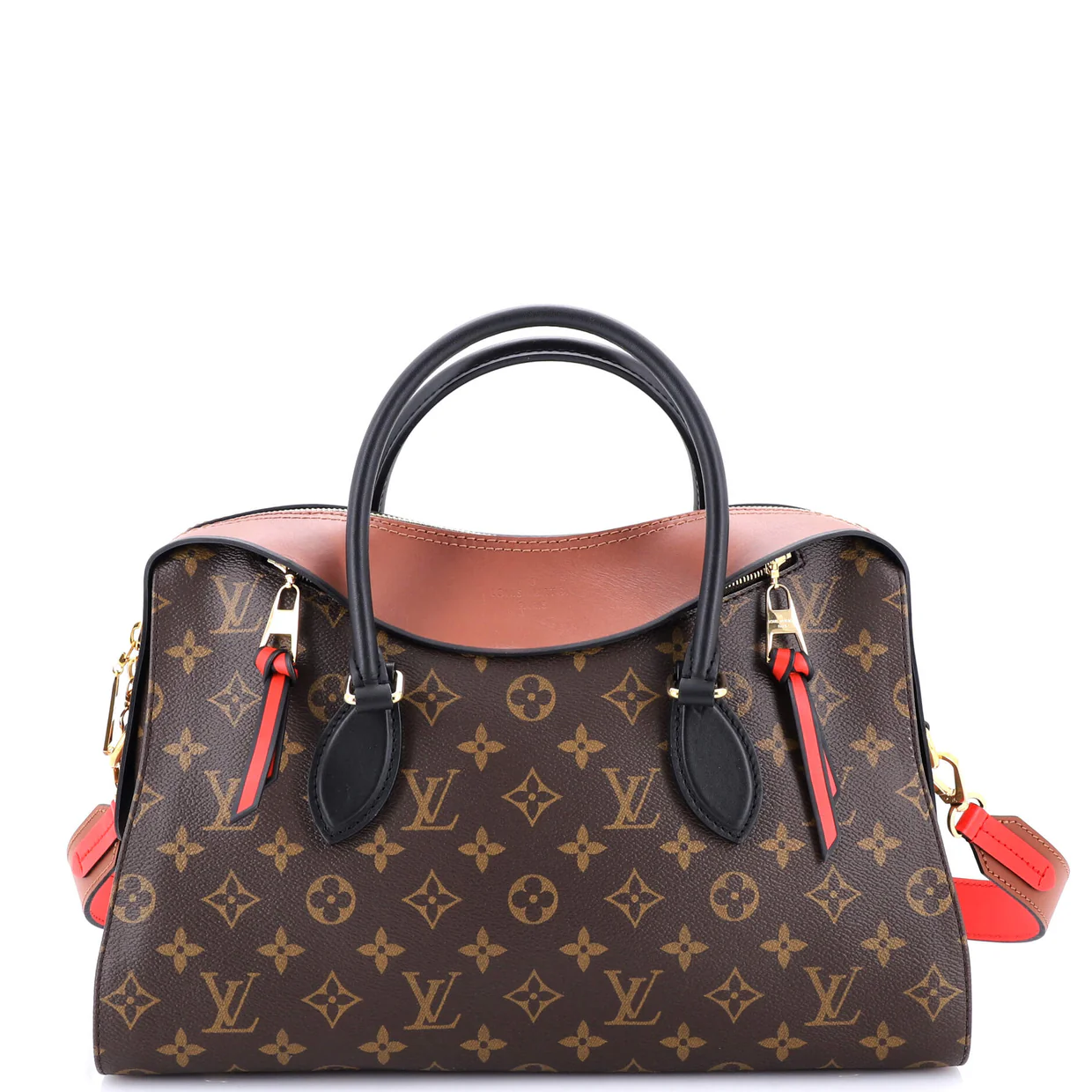 Tuileries Handbag Monogram Canvas with Leather - Deep Luxury