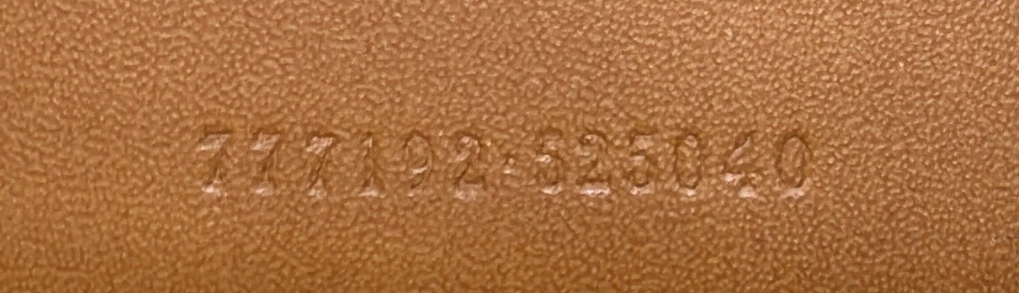 Convertible Tote GG Debossed Laser Cut Leather Small - Deep Luxury