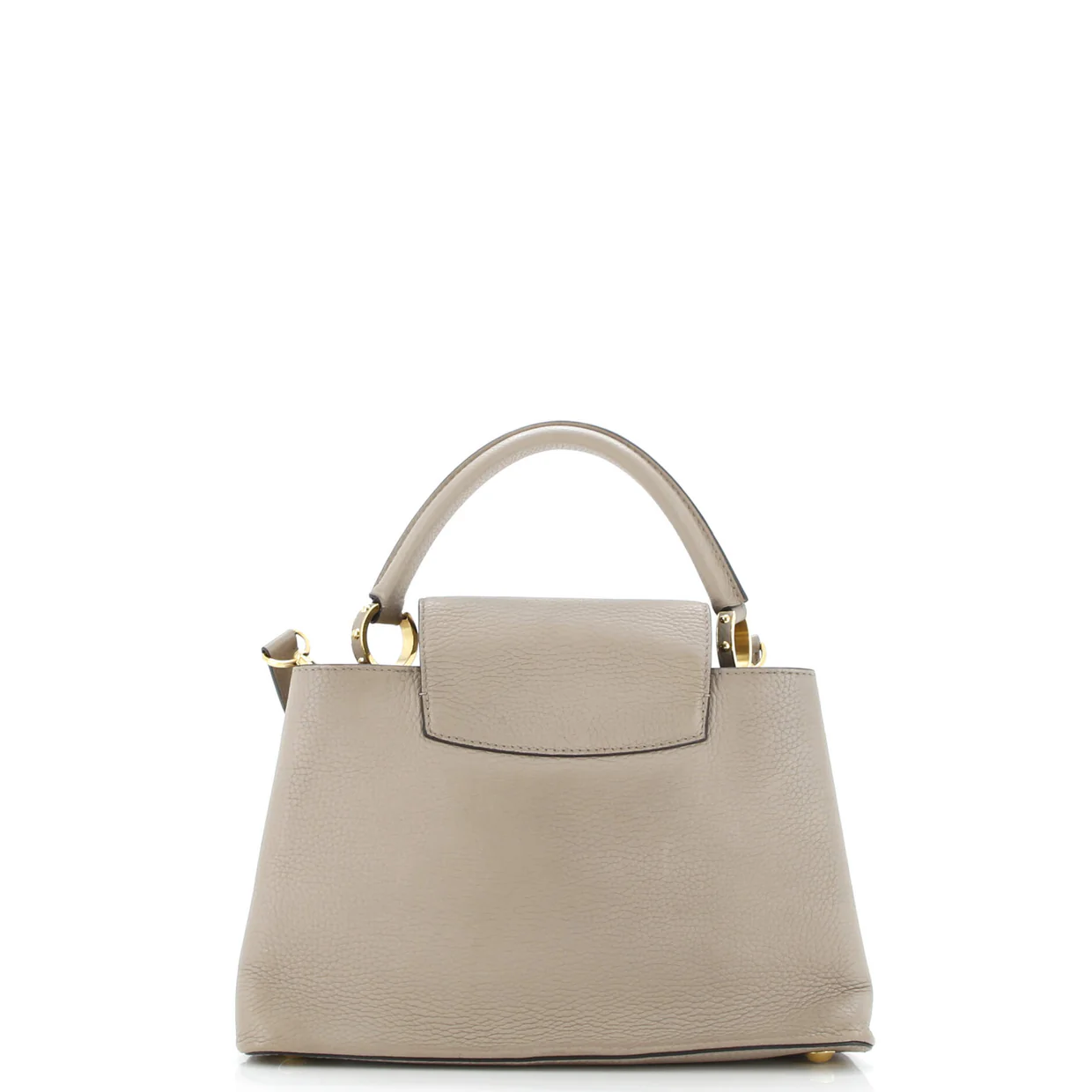 Capucines Bag Leather PM - Deep Luxury